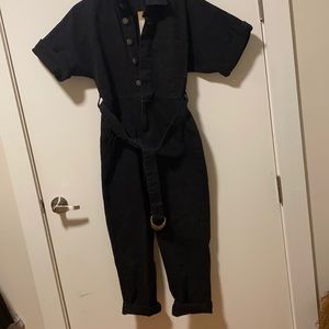NWT Nasty Gal Denim Jumpsuit